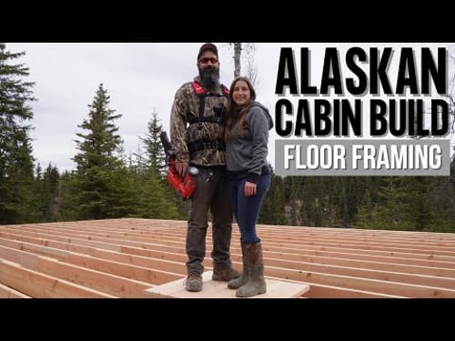 Off Grid Cabin Build | Framing the Floor Joists