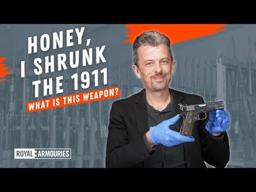 Why did Britain want this small 9mm 1911 pistol? With firearms expert Jonathan Ferguson