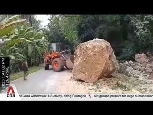 Philippines hit by strong aftershock, tsunami warning after 7.4-magnitude quake