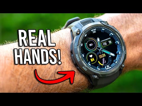 This Smartwatch Has REAL HANDS! (Garmin Instinct Crossover AMOLED Unboxing)