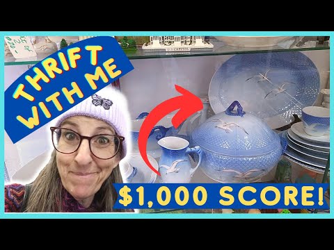 I FOUND a $1,000 SCORE at the Thrift Store!