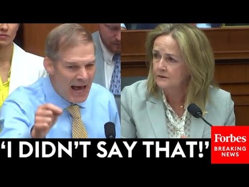 JUST IN: Jim Jordan Clashes With Madeleine Dean Over Her Claim He Wants To Defund The FBI
