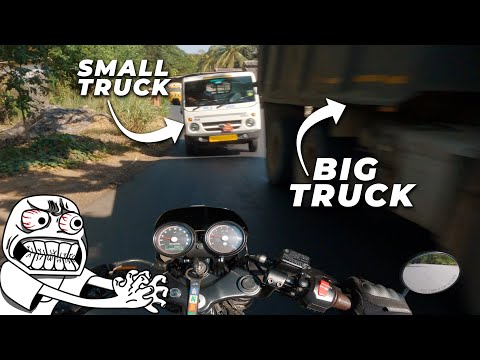 CLOSE CALL: GETTING CORNERED BY TRUCKS | Daily Observations #83