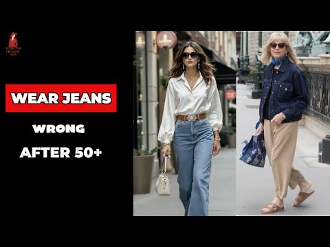 90% of Women Over 50 Wear Jeans Wrong — Are You One of Them?