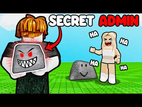 Abusing ADMIN as a NOOB in Roblox My Pet Rock...