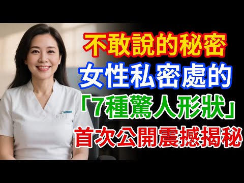 從沒人告訴你的!女性私密處7種驚人「真實樣貌」,連醫生都驚嘆的秘密!