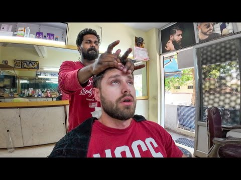 Masterful Indian Head Massage makes me feel like cat with wet toothbrush ๐ฎ๐ณ