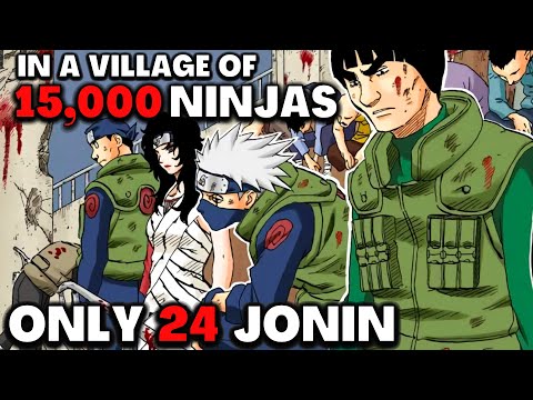 This Is Why Konoha Has So Few Jonin