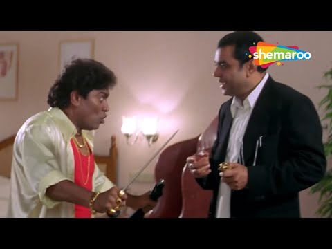 हमको छोटा बड़ा छतरी कोई नहीं चाहिए | Best Comedy Scenes Movie Awara Paagl Deewana