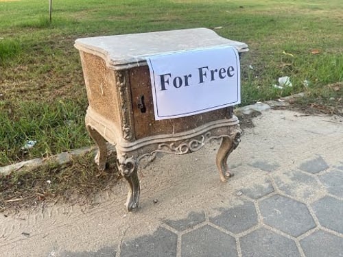 Fixing an Old Nightstand | Satisfying Process