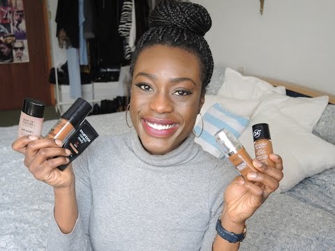 5 FONDS DE TEINT POUR PEAU FONCÉE