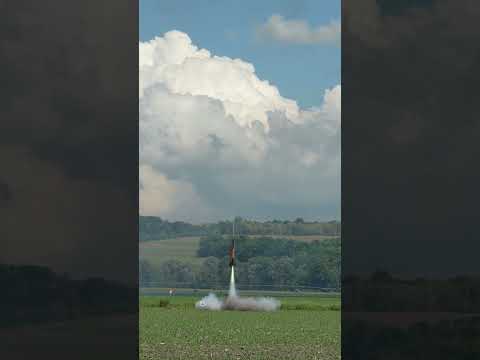 Aerotech M1500 Mojave Green Rocket Motor at LDRS 42 in New York! #rocketry #diy #science #rockets