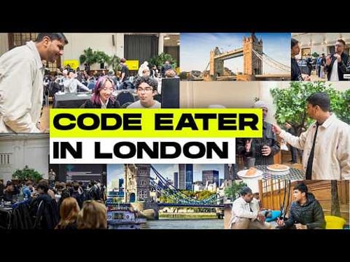 Blockchain in London ✈️ | Stellar Meridian Blockchain Hackathon | Code Eater