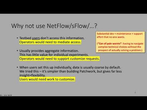 20250117 - Nik Sultana/IIT - “Network Profiling in a Federated Research Testbed”