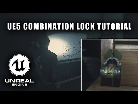 Unreal Engine 5 Combination Lock Tutorial | Resident Evil Style Puzzle