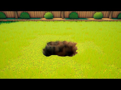 I literally just dug a hole and this happened