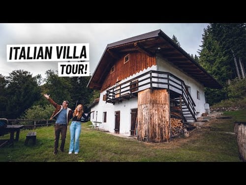 Traveling To Our Private ITALIAN VILLA! Full Tour + Camper Van Trip Continues! (Italy)