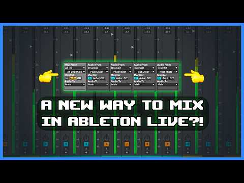 How to Mix with Parallel Buses in Ableton Live