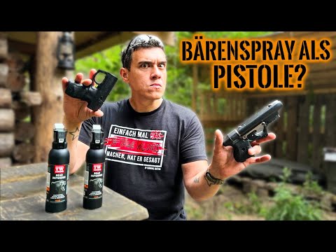 Was taugen die Bärenspray Pistolen? Bärenspray Test für 7 vs. Wild Staffel 3 | Survival Mattin