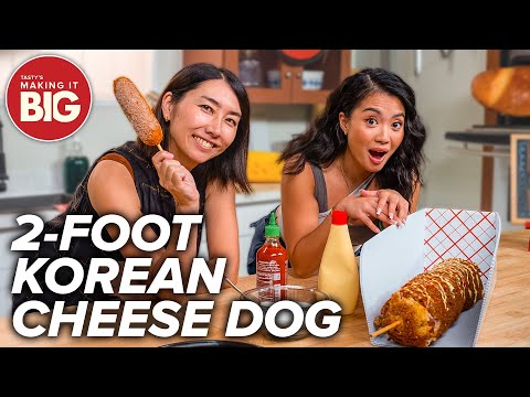 I Made A 2-Foot Korean Cheese Dog