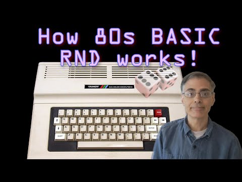 How 1980s BASIC made random numbers