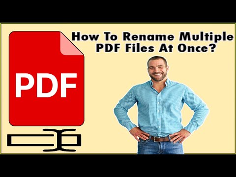 How To Rename Multiple PDF Files At Once On Windows 11/10/8/7? Without Any Software