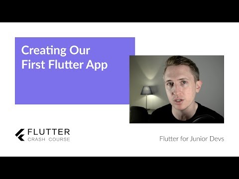 Creating Our First Flutter App
