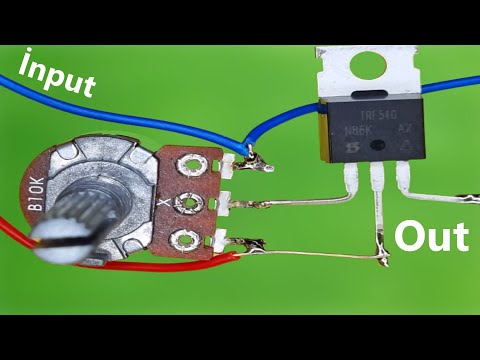 Top 3 Simple Motor Speed Controller / Electronic Projects - How to make motor speed control circuit