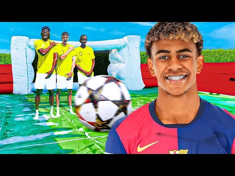 CLUB WORLD CUP SLIP N SLIDE FOOTBALL MATCH!!