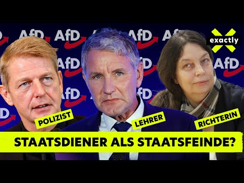 AfD-Staatsdiener: Lehrer, Richter, Polizisten gegen den Staat? | Doku | exactly