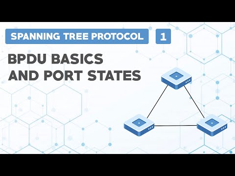 Spanning Tree Protocol I: BPDU Basics and Port States