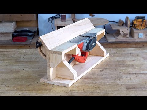 DIY Benchtop Jointer - How to Make a Jointer