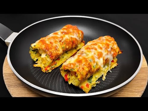 Niemand glaubt wie einfach dieses Rezept ist! Mischen Sie einfach Kartoffeln und 2 Eier