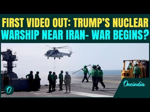 U.S Vs Iran Nuclear War Begins! FIRST VISUALS Of Trump’s NUCLEAR Warship in Iran OUT! ATTACK Soon?