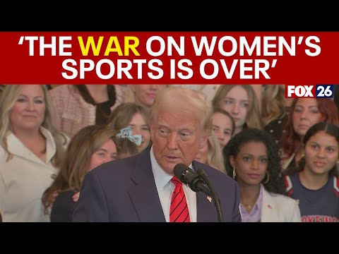 Pres. Trump signs women's sports executive order: FULL