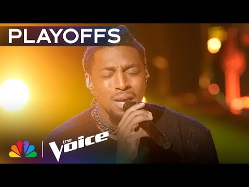 BD.ii's Pure Vocal Serenades Us with “All My Life” by K-Ci & JoJo | The Voice Playoffs | NBC