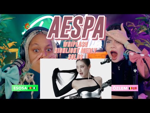 aespa μμ€ν 'Whiplash' MV + Teaser, Highlight Medley + all solos reaction