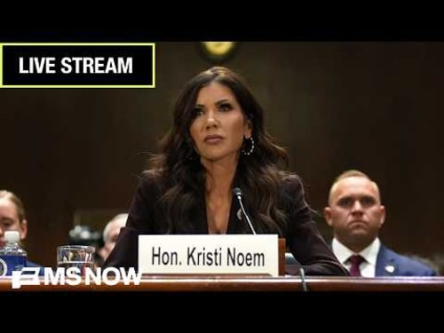 LIVE: Kristi Noem testifies before House after Senate grilling on Trump immigration policy