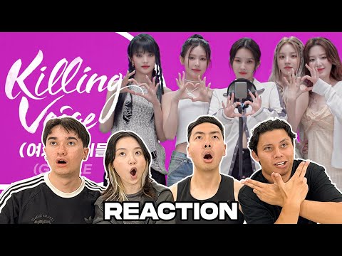 OUR FIRST TIME EVER WATCHING (G)I-DLE!! | KILLING VOICE REACTION!!