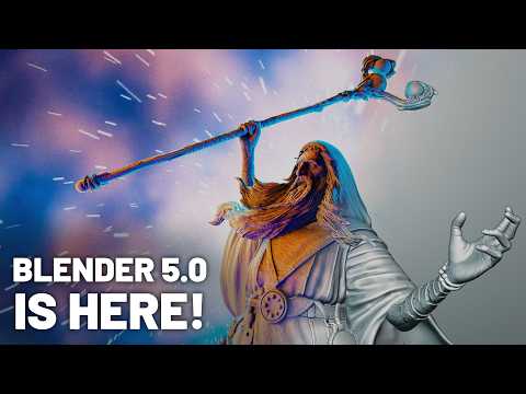 Blender 5.0 Features in LESS THAN TEN MINUTES!