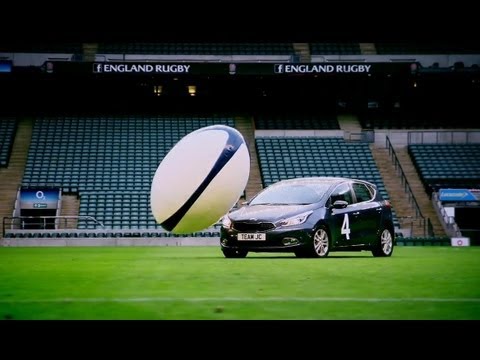 Car Rugby at Twickenham (First Half) | Top Gear