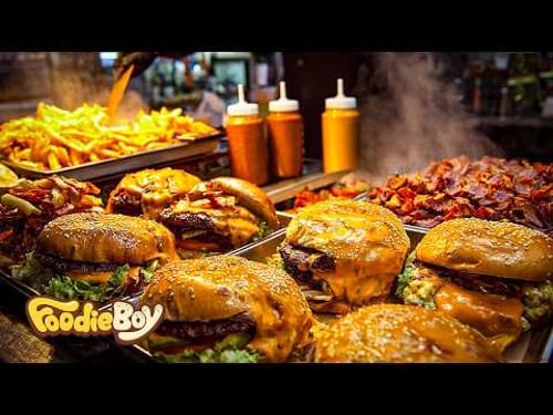 It's Crazy! American Food Collection | Burger, Donuts, BBQ, Sandwich