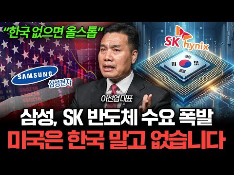"반도체 패권의 핵심 열쇠" 미국이 한국을 애타게 찾는 이유 (이선엽 대표 1부)