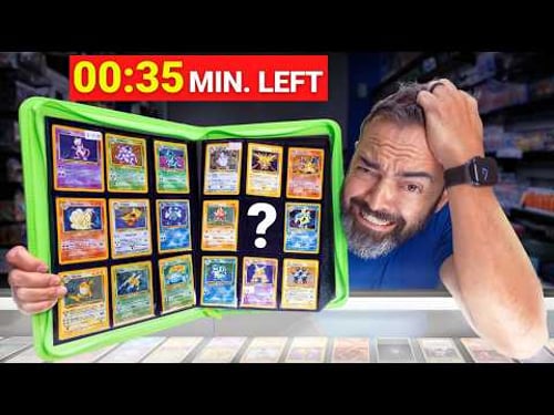 Complete Set in 48-Hours or Lose It All (Pokémon Card Challenge)
