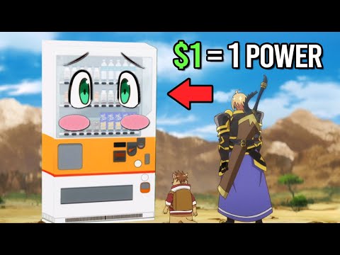 Boy Reincarnates As Useless Vending Machine But Gains Power Every Time He Sells An Item