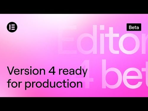 Version 4 is ready for production!