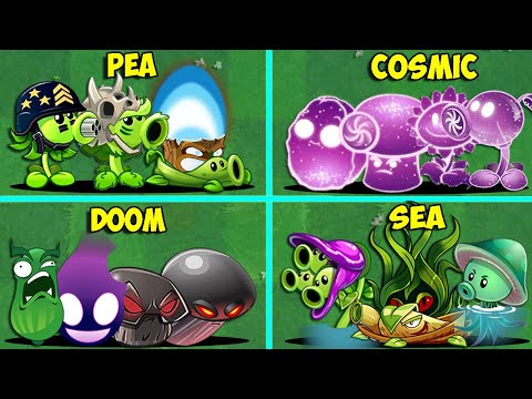 Random 16 Team Plants Vs All Zombies - Who Will Win? - Pvz 2 Team Plant vs Team Plant