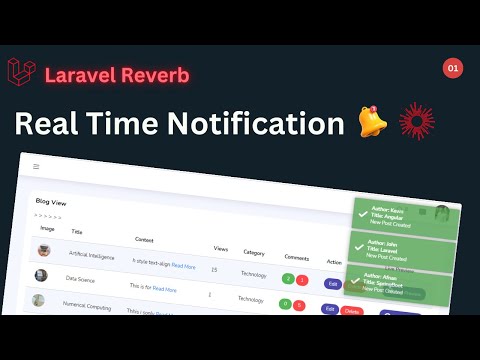 Building Real-Time Push Notifications in Laravel 11 with Reverb – Step-by-Step Tutorial 🚀🔔