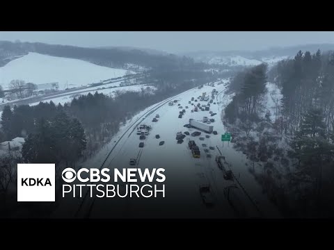 25-vehicle crash in Pennsylvania kills 1, injures 9