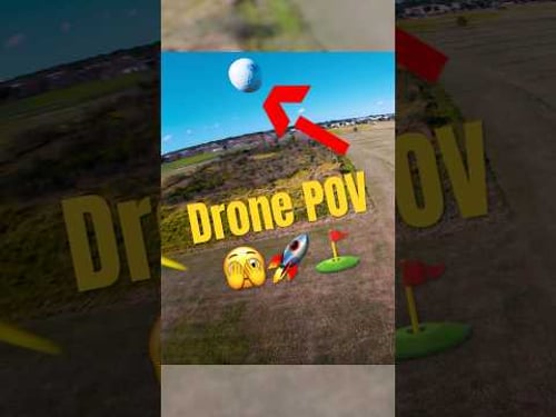 Can a Drone Chase a Golf Ball?ππποΈποΈβ³οΈ